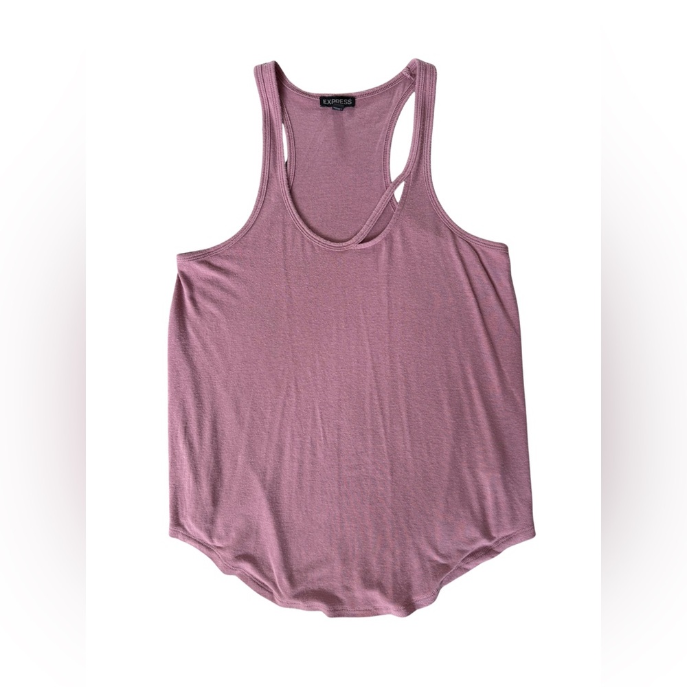 Express Women's Pink Tank Top